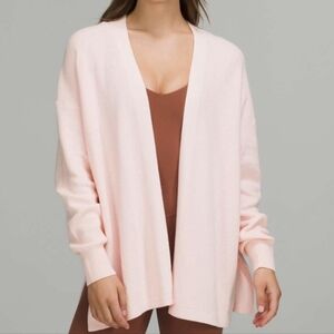 Lululemon Side Slit Sweater Strawberry Milkshake